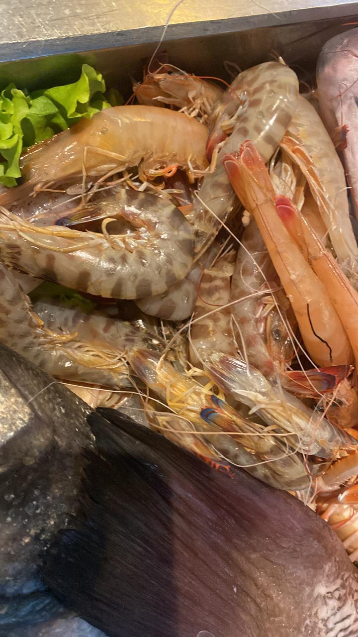 Fresh shrimp